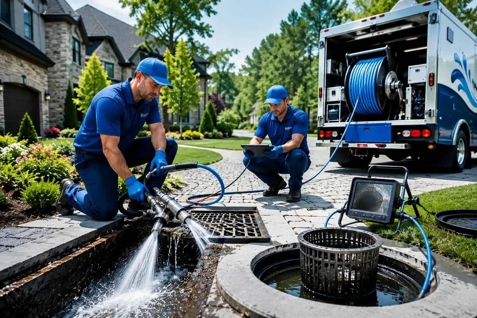 Local outdoor drain cleaning professionals in York, ME